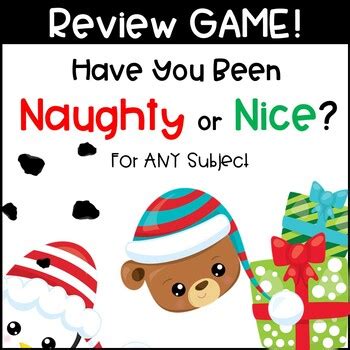 Review Game For Any Subject Have You Been Naughty Or Nice By Teachers Sos