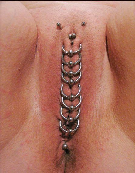 Bdsm Permanent Female Chastity Piercing