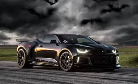 Mid Engined Hennessey Exorcist Chevy Camaro Zl1 Virtually Prepares For