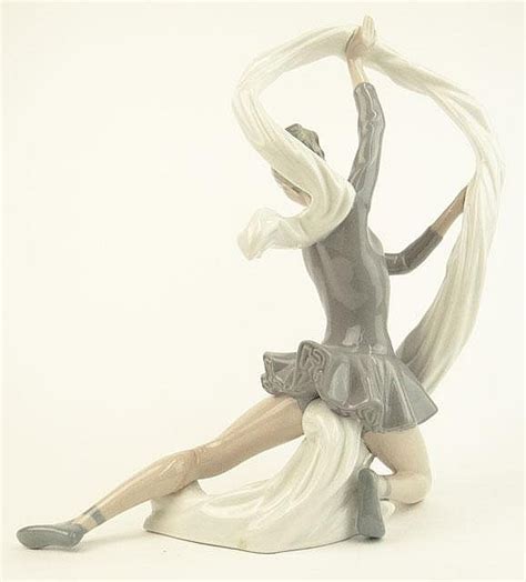 Sold Price Vintage Lladro Nao Porcelain Figure Ribbon Dancer