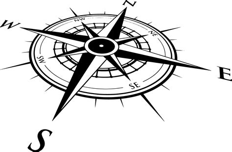 Compass Rose Clip Art Compass Png Download 1402919 Free