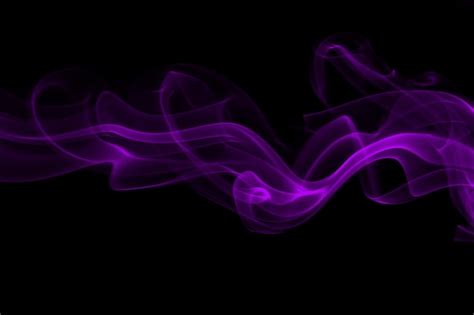 Premium Photo Purple Smoke Abstract On Black Background Darkness Concept
