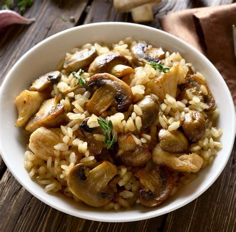 Risotto aux champignons de Paris WW au cookeo