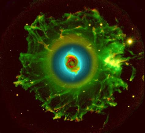 This Is The Planetary Nebula Known As The Cats Eye Nebula It Can Be
