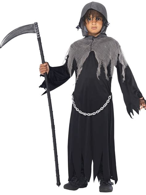 Grim Reaper Costume Kids Some Blood Curdling Screams This Halloween