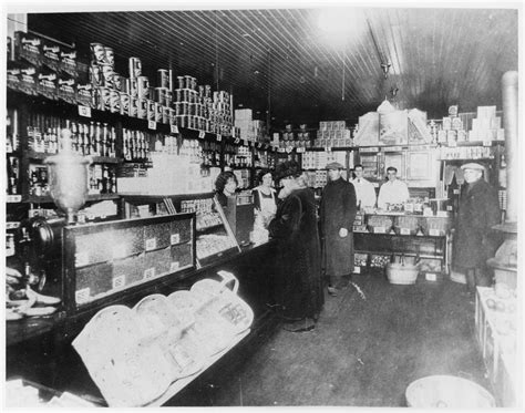 ‎Grocery store interior, early 1900s - UWDC - UW-Madison Libraries