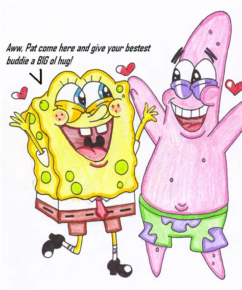 Spongebob Squarepants Buddies Wanna Hug By Skunkynoid On Deviantart