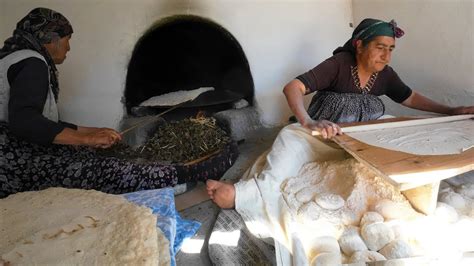 Tandır Ekmeği Yufka Ekmek Kış Hazırlıkları köyhayatı köydeyaşam