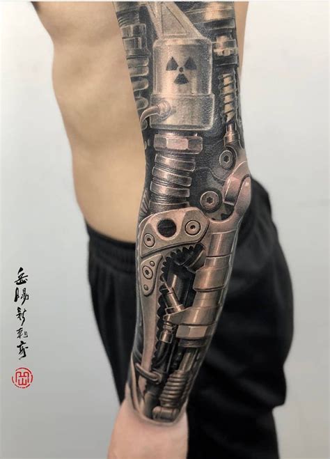 Pin By Nicholas Stewart On Tattooing Biomechanical Tattoo Cyborg