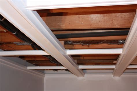 Coffered Drop Ceiling Drop Ceiling Basement Dropped Ceiling