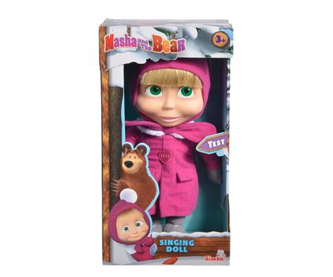 Masha Singing Doll 30cm Masha And The Bear Brands Simbatoysde