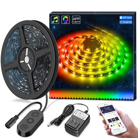 The phlizon led plant grow light comes with a thermometer humidity monitor, which in our opinion is rather inaccurate. MINGER DreamColor LED Strip Lights Built-in IC, 16.4ft/5m ...