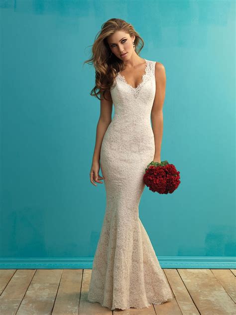 Lace Allure Bridals Wedding Dress Sexy Wedding Lace Full Lace Form