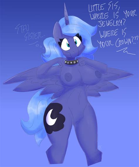 Rule 34 Absurd Res Alicorn Anthro Anthrofied Blue Body Blue Eyes Blue