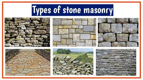 12 Different Types Of Stone Masonry Used In Construction