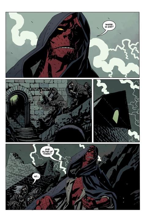 Duncan Fegredo Hellboy Art Mike Mignola Art Hellboy Comic