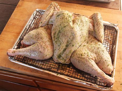 how to make an herb butter rubbed spatchcocked roast turkey in under 2 hours the food lab