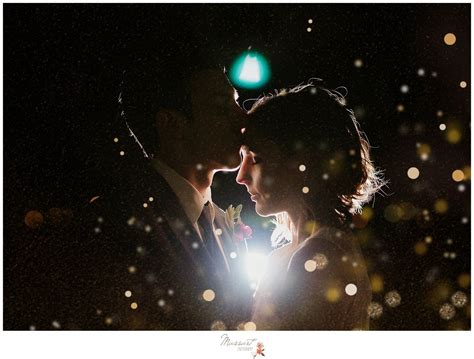 Nighttime Wedding Portrait With Massart Photography In Rhode Island