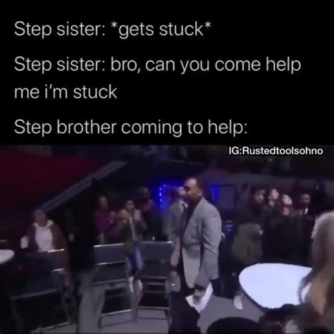 step sister gets stuck step sister bro can you come help me i m stuck step brother coming