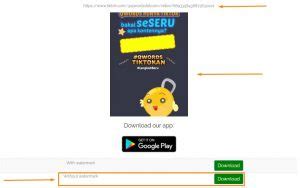 Nah kembali ke permasalahan utama kita tentang bagaimana cara download video tiktok tanpa watermark. Download Video TikTok Tanpa Watermark 100% Berhasil - Qwords