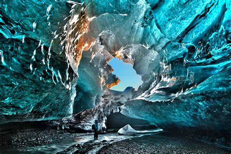 Icelands Ice Caves Look Beautiful In These Pictures By
