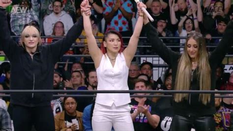 Hikaru Shida Returns On 5 3 AEW Dynamite Swerves The Outcasts