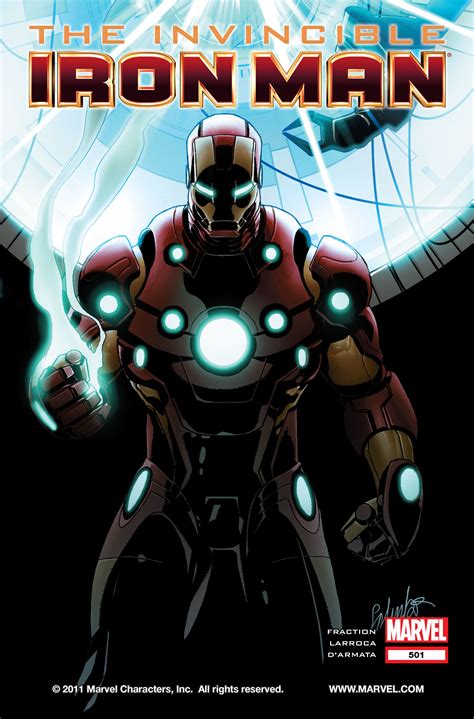 Read Online Invincible Iron Man 2008 Comic Issue 501