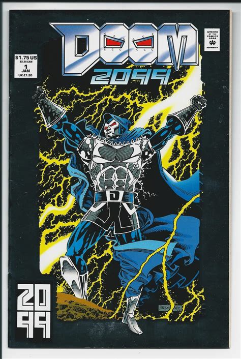 Doom 2099 Issue 1 Pat Broderick Marvel Comics 1993