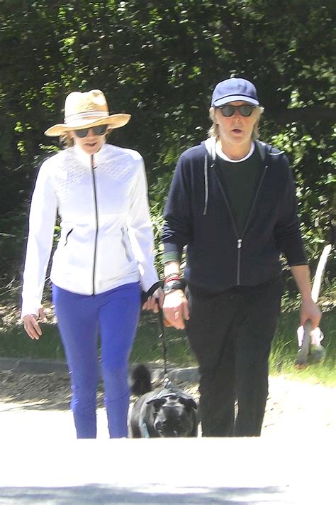 Paul Mccartney And Wife Nancy Shevell Go Hiking In Los Angeles