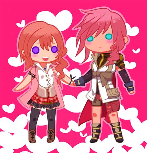 Lightning Farron And Serah Farron Final Fantasy And 1 More Drawn By