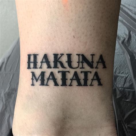 We did not find results for: 35 Inspiring Hakuna Matata Symbol Tattoos & Its Meaning ...