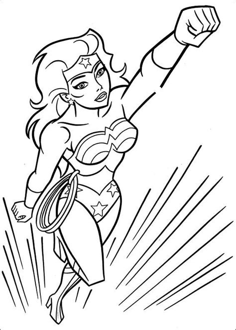 Dibujos Para Colorear Wonder Woman Mujer Maravilla 34 Coloring Pages