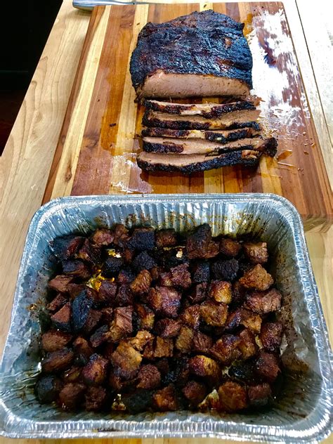 8 Hour KC Smoked Brisket And Burnt Ends Dining And Cooking