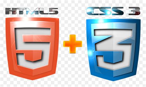 Transparent Css3 Logo Png Html And Css Logos In Png Png Download Vhv