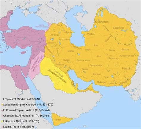 Sassanid Empire Map In 2021 Sassanid Map Persia