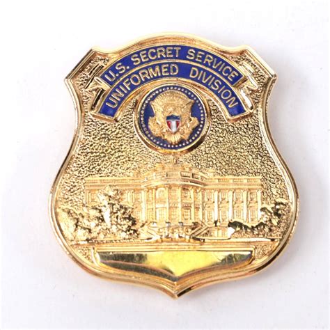 Commemorative Us Secret Service Uniformed Division Badge Ebth