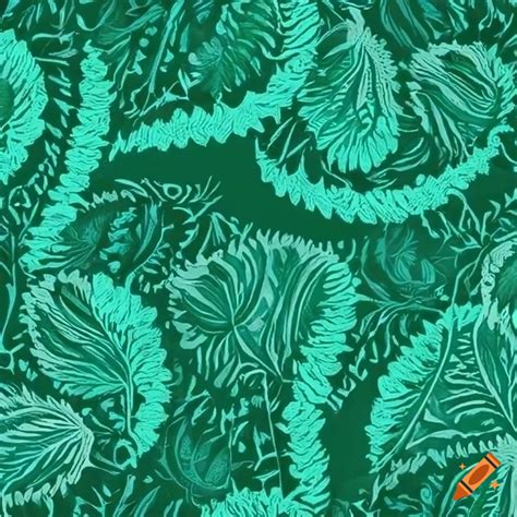 Intricate Leaf Pattern Design