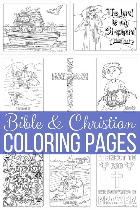 Free Bible Coloring Pages For Kids And Adults