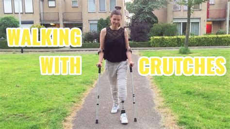Walking With Crutches Its Ok To Be Different Vlog 11 Youtube
