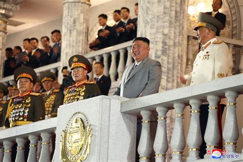 North Korea Shows Off Huge Icbm At Parade Defying Covid 19 Measures