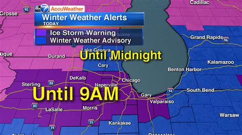Live Radar Chicago Weather Ice Storm Creates Slick Conditions Across