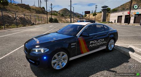 Bmw 530d Policia Nacionalcnp Of Spainespaña Fivem Replace 10 Gta