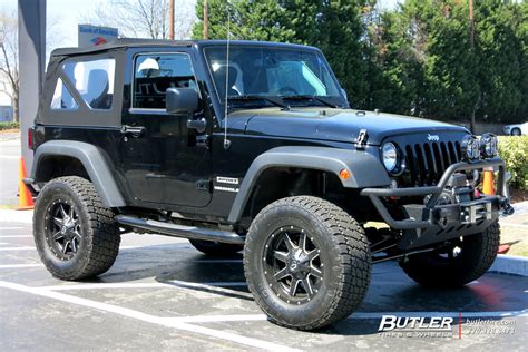 Jeep Wrangler With 17in Fuel Maverick Wheels Exclusively From Butler