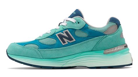 Stay a step ahead of the latest sneaker launches and drops. New Balance 992 "Lagoon" is Landing Soon | HOUSE OF HEAT