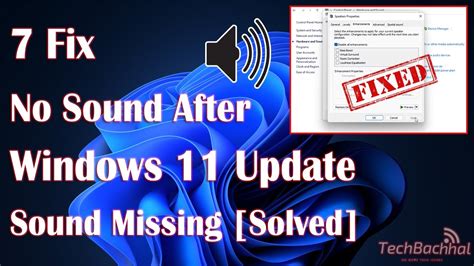 Download Fix No Audio After Windows Update In Windows 108