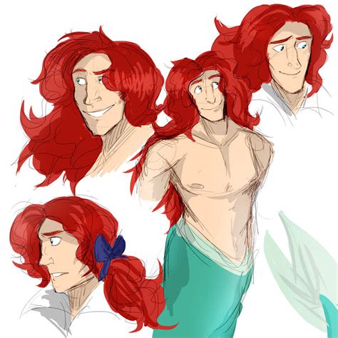 Disney Gender Swap Ariel By Goldypirate On Deviantart