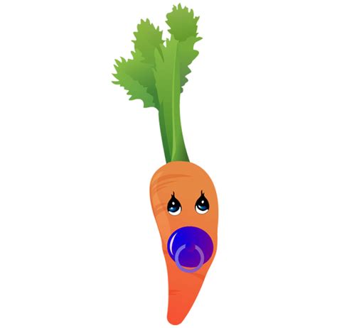 Carrots clipart baby carrot, Carrots baby carrot Transparent FREE for ...