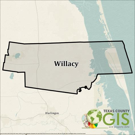 Willacy County Gis Shapefile And Property Data Texas County Gis Data