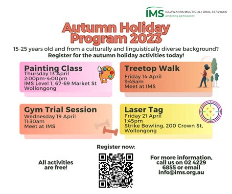 Autumn Holiday Program Illawarra Multicultural Services