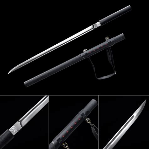 Handmade High Manganese Steel Full Tang Sharpened Real Japanese Ninjato